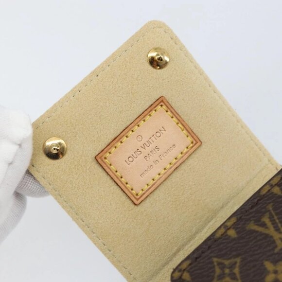 LOUIS VUITTON Monogram Jewelry case Jewelry Box LV Auth 128535 - Picture 14 of 15